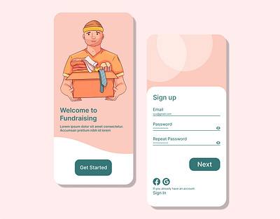 Sign Up Page figma ui ui ux ux