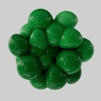 Balls 3d animation balls c4d cg cgi cinema cinema4d design green maxon maxon3d redshift