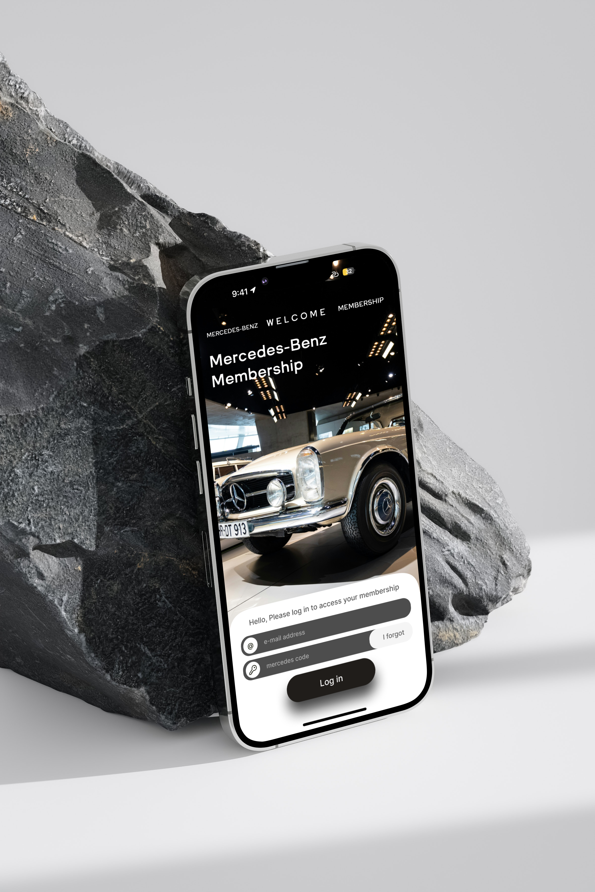 Benz App UI 3d animation branding design graphic design illustration logo motion graphics typography ui ux vector