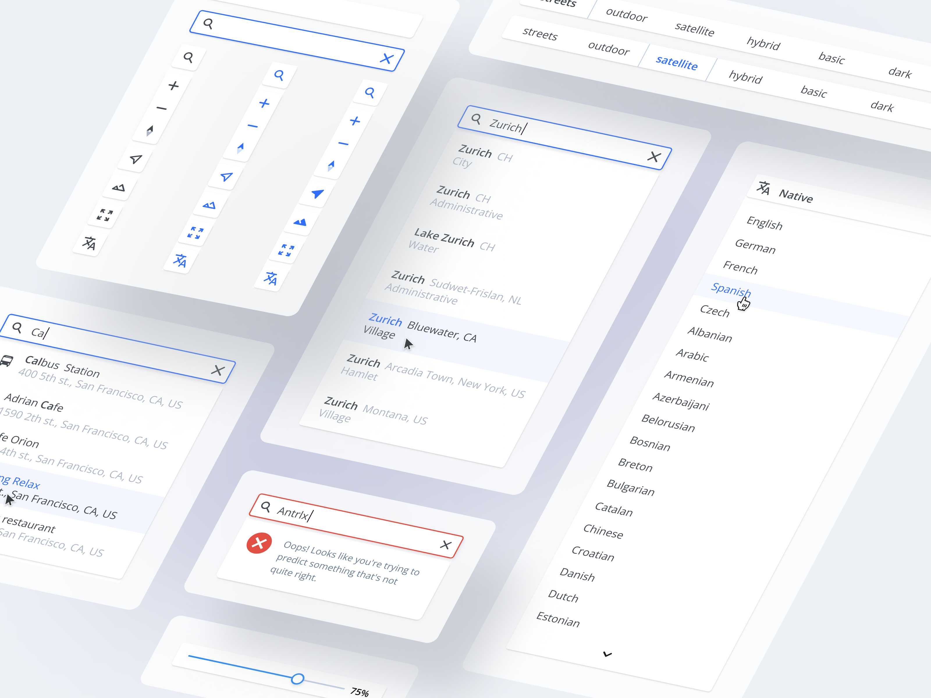 SDK controls UI icon design ui ui components web design
