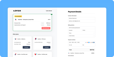 Payment Details - Advanced Subscription Plans add credit card advanced subscription card details payment payments page plan details product design remove plan subscription plan ui ux