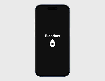 RideNow - Ride hailing app branding graphic design ui