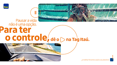 tag itaú key visual . jun22 advertising art direction branding concept design