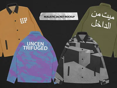 Realistic Jacket Mockup sports mockup