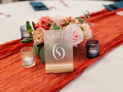 Wedding Detail Branding branding handlettering table numbers wedding wedding design