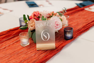 Wedding Detail Branding branding handlettering table numbers wedding wedding design