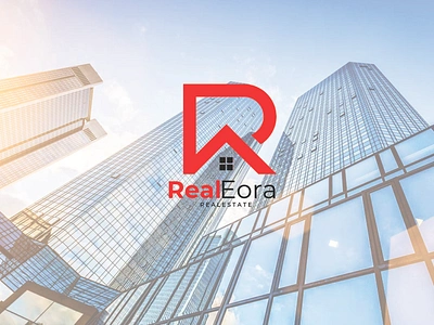 RealEora complete branding branding card logo real estate realtor ui uiux web design website