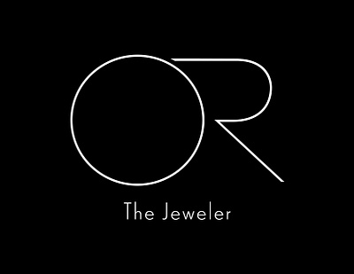 Or The Jeweler branding graphic design logo