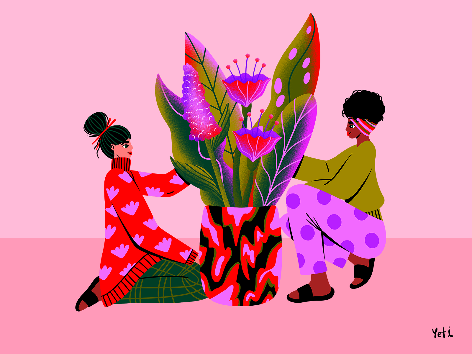 Example of Growing Community | Editorial Illustration