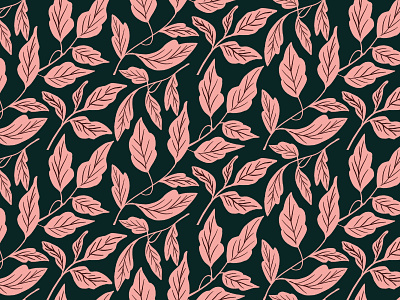 Leaves adobe illustrator design graphic design illustration patterns surface patterns vector