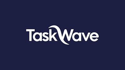 TaskWave Virtual Assistants Brand Guide branding design graphic design illustration logo typography vector