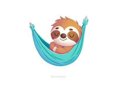 🌿 Rest is Productive 🌿 cartoon character children cute dormir dormire illustration kids mexico perezoso pigrizia rest riposare sleep sloth