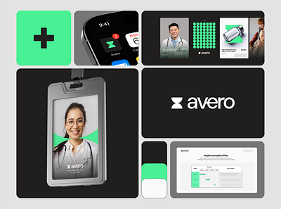 AVERO: Timely Care for a Healthier Tomorrow animation branding branding agency design graphic design green health illustration insurance logo logo design logogram logotype motion graphics ui vector