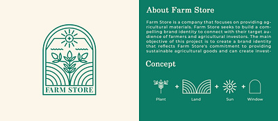 Logo Line Art Farm Store - Logo Design Ideas branding graphic design logo