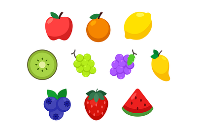 Fresh Fruit Graphics Collection 🍎🍊🍇 fruity vibes