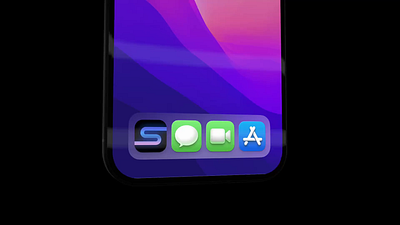 Signature Aviation: App Icon app design app icon aviation blue brand design brand experience branding dark gradient icon icon design pink purple s ui