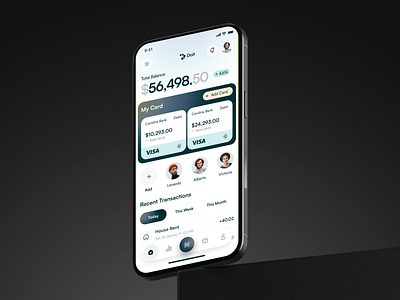 Doit - Wallet App app banking design digital finance fintech investment management mobile money payment platform saas software transfer ui wallet
