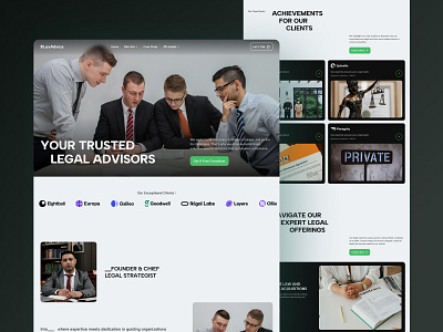 LexAdvice - Professional Services Website Template agency branding clean compliance agency creative design landing page lawfirmwebsite legal consulting legal firm legaltech minimal modern template ui ux webdesign webflow webflowtemplate website