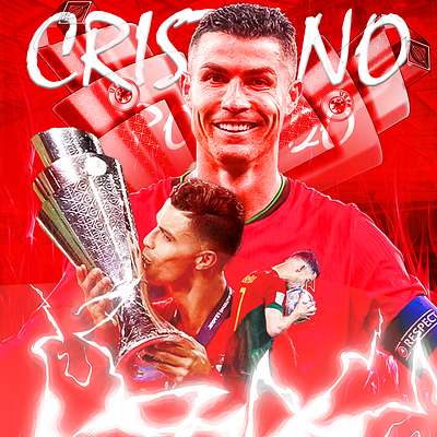 CRISTIANO RONALDO POSTER cristiano ronaldo design graphic design photoshop poster social media sports poster