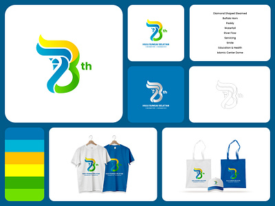 73th Anniversary Logo anniversary anniversarylogo branding competition design graphic design logo logocompeti logodesign ui uiux ux