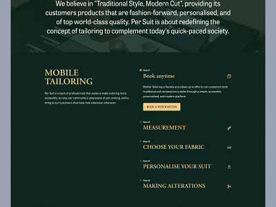 Persuit design typography ui user interface ux website