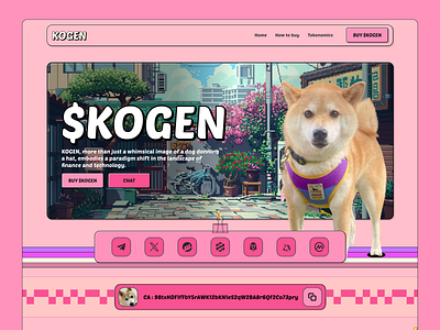 Dogecoin / Funny Website doge coin doge coin website dogecoin dogecoin design funny funny design funny landing page funny website meme meme coin meme coin landing page meme coin website meme website