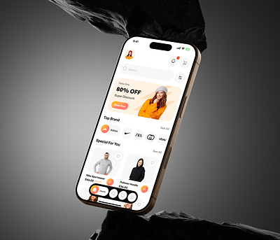 E -Shop Mobile App animation app design ecommerce fashion ios item list marketplace mobile app mobile design online e shop search sell shop shopify shopping startup store ui ui design ui ux