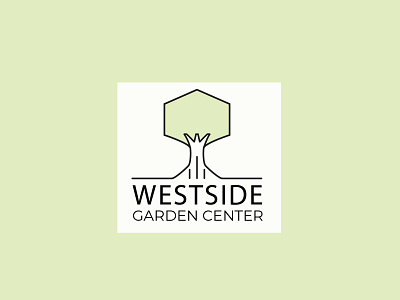 Garden Center Logo Design branding corporate department store design garden geometric graphic design green logo design minimalism modern plant plant store plants simple tree trees