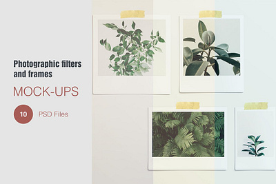 Photographic filter and Frame Mockup camera filters mockup fuji instax mockup instagram mini photo photo mockup photographic photographic filters photographic mockup photos mockup print mockup traveler traveler mockup wide