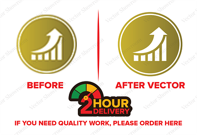 I will do vector tracing or convert to vector quickly 3d graphic design logo motion graphics redraw ui