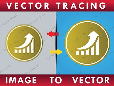 I will do vector tracing or convert to vector quickly redraw