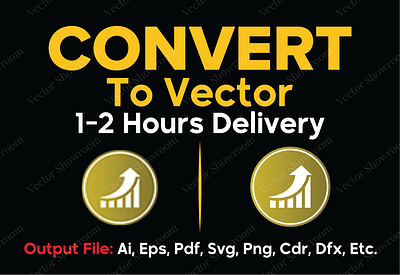 I will do vector tracing or convert to vector quickly redraw