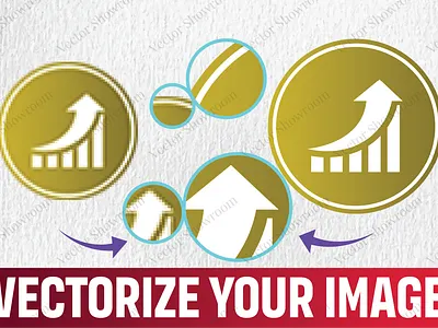 I will do vector tracing or convert to vector quickly redraw