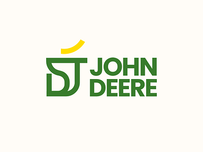 John Deere fun redesign brand branding design graphic design illustration logo logodesign logodesigns ui vector