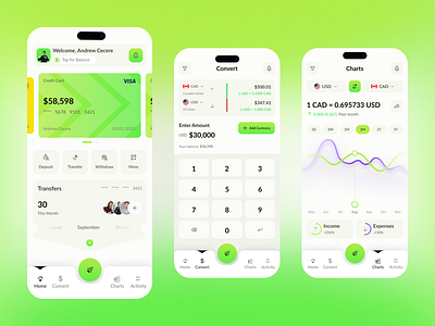 Money Transfer Mobile App app design app interfaces banking best app ui crypto finance mobile app mobile app design mobile ui mobile ux modern app ui money money transfer ui design wallet