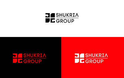 shukria group logo design brand identity branding design graphic design illustration letter logo logo logo design logo designer minimal logo shukria group logo text logo