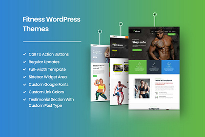 Creative Fitness WordPress Themes for Gyms & Trainers fitness fitnessbranding fitnessdesign gymwebdesign personaltrainertools wordpressthemes yogastudiowebsite