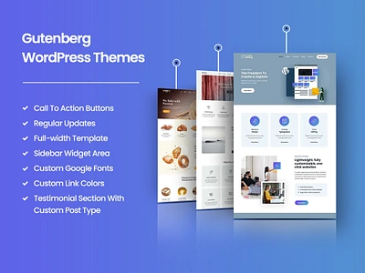 Elevate Your Website Game with Gutenberg WordPress Themes graphic design gutenberg illustration theme design ui website builder wordpress design wordpress development wordpress template wordpress theme