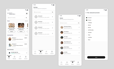 Native Mobile App for Punch Employes Internally employeesappuidesign internalemployeeappdesign nativeappdesign pickupappdesign