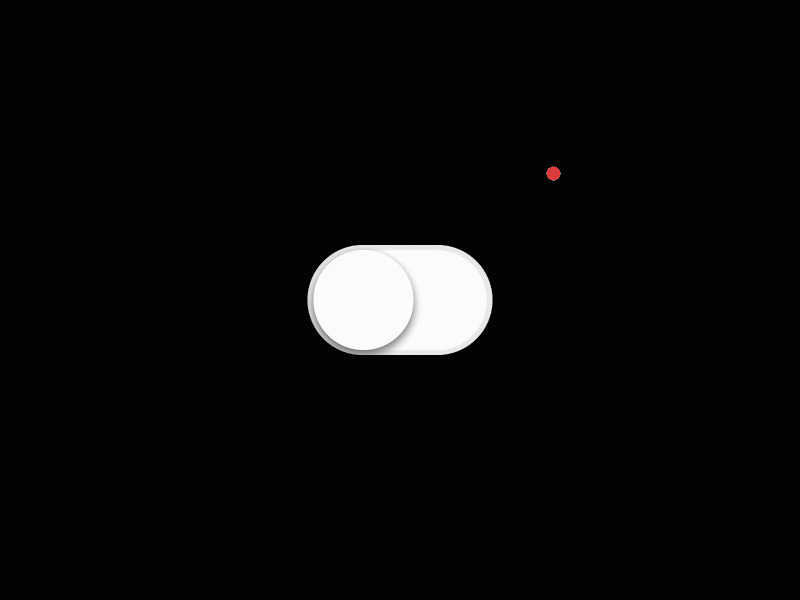 Animated Toggle Switch animation motion graphics ui