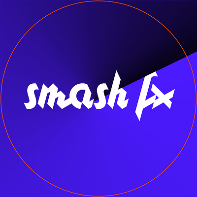 dj smash fx branding graphic poster design social media assets visual identity