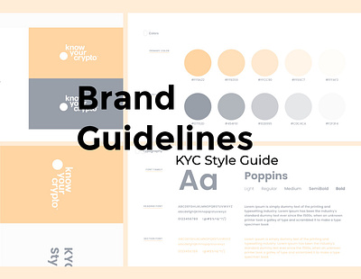 KYC Style Guide branddesign brandguidelines brandidentity branding brandinspiration brandstrategy corporateidentity creativecommunity design designdaily designer designinspiration designsystem madewithdribbble personalbranding typographydesign uiux uiuxdesign uiuxx visualidentity