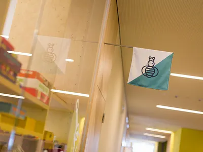 fun signs for young minds experiential design graphic design signage design