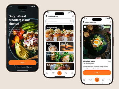 Food Delivery Mobile App | Design Concept app delivery app delivery mobile app delivery services design design concept food app grosery app interface mobile app mobile app design online food online grocery restaurant app ui ux