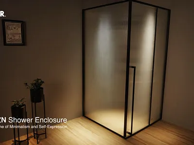 Shower Enclosures Product Launch Video 3d animation animation studio video production