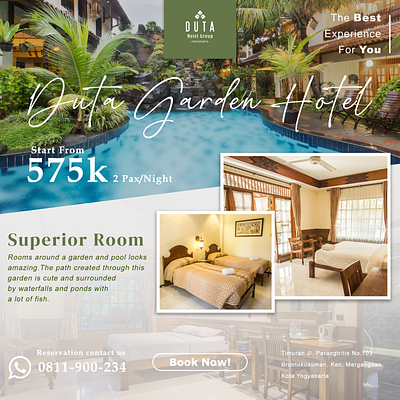 Feed Instagram Design Duta Garden Hotel branding graphic design