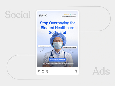 Facebook Creative Ad for Healthcare ad ads ads post creative creative poster facebook ad facebook ads graphic design healthcare instagram post instagram poster poster social media social media creative social media post social media poster ui