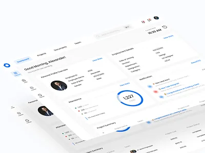HRMS Dashboard adobe xd dashboard design figma hrms hrms dashboard shakibuiux ui ui design uiux ux design