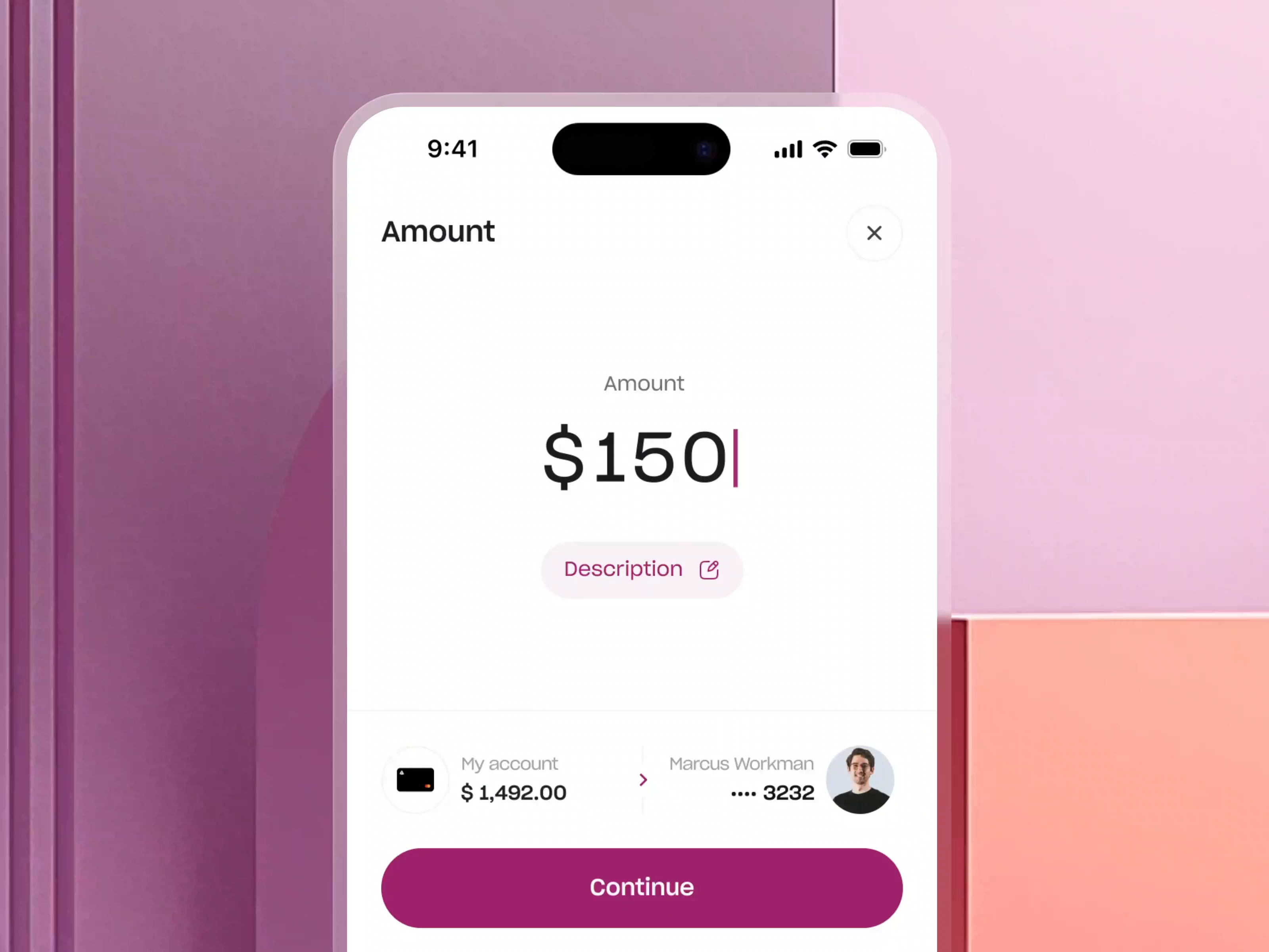 Example of Fintech Web/App Design