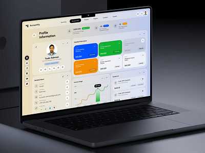 Accountity- Accounting Management accounting accounting management branding custom dashboard custom webapp custom website dashboard design dashboard layout design ui web design website website concept website design website layout website mockup website template